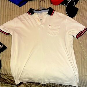 Tommy Hilfiger White Polo Shirt
